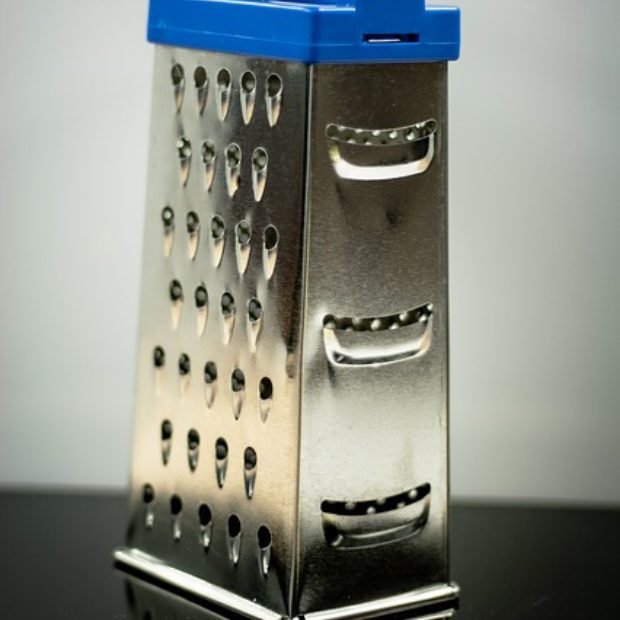 Oh, grate! Turns out all four sides of the grater serve a useful purpose